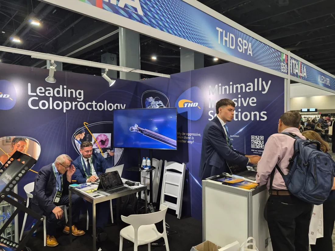 Partnership handshake at the WHX Miami Expo 2026